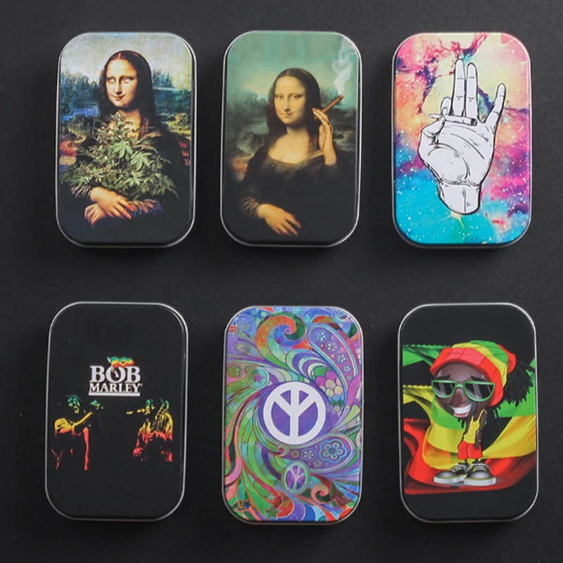 

Модные портсигар хьюмидор сигареты, сигары, табак сигаретная бумага коробка для хранения Чехол Контейнер аксессуары для курения