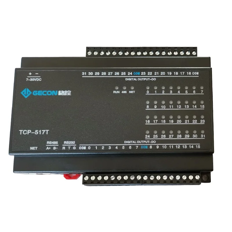 32 канальный биполярный транзистор 100mA выходной канал сделать RS485 Modbus модуль