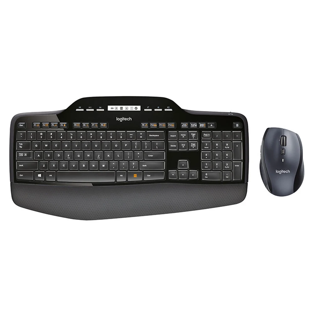 Logitech MK710 клавиатура мышь расчески набор 2 4 ГГц беспроводная эргономичная