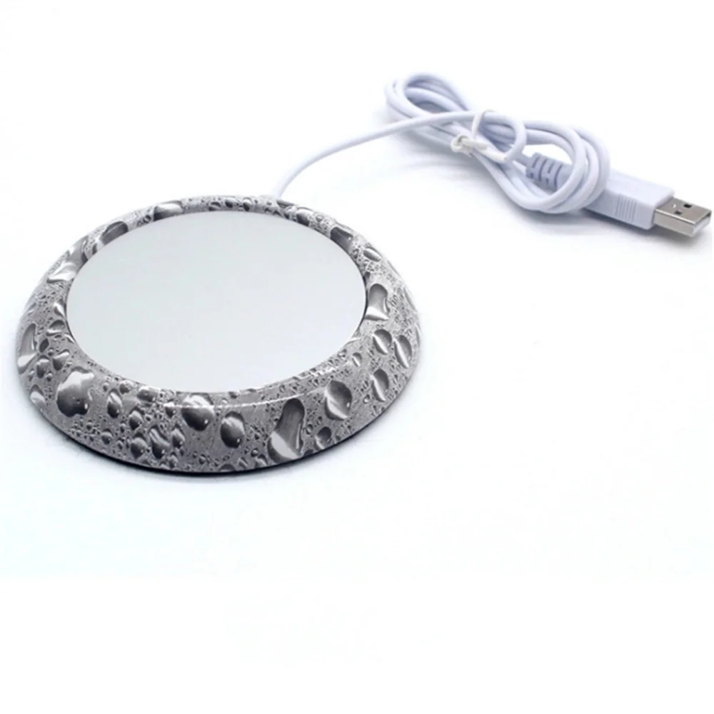 USB чашка теплая кружка для напитков коврик сохраняющий тепло нагреватель кружки