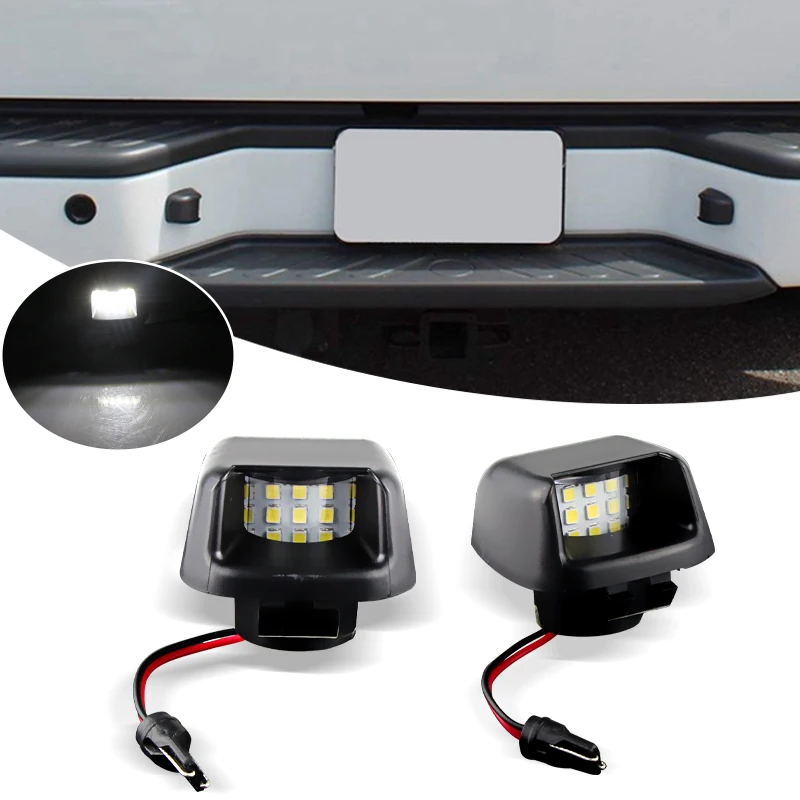 2 шт. белый 15SMD светодиодный номерной знак для Nissan Navara D40 Frontier Armada Titan Xterra Suzuki Equator