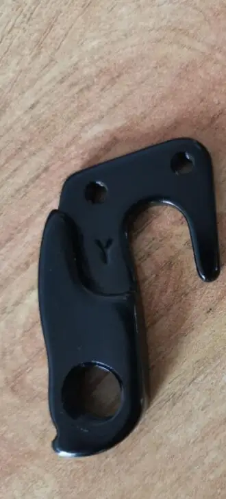 Black 100 шт./лот задние кронштейны переключателя передач Mech gear Dropouts для NORCO Storm charger tortorent велосипедные рамы с болтами серебро - Цвет: Black