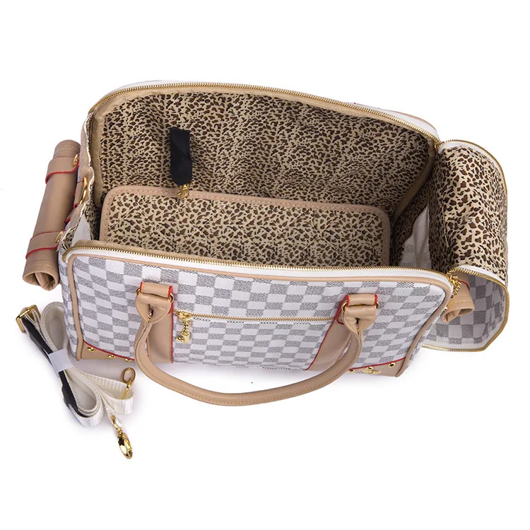 Breathable Pu Leather Small Cat Dog Carrier Bag Pet Handbag Fashion Outdoor Travel Tote Portable Supplies | Дом и сад