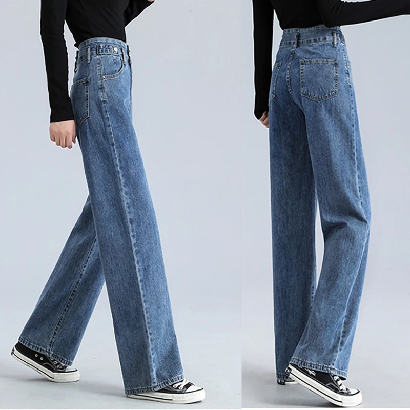 Женские теплые джинсы макси зимние вельветовые длинные брюки с высокой талией в