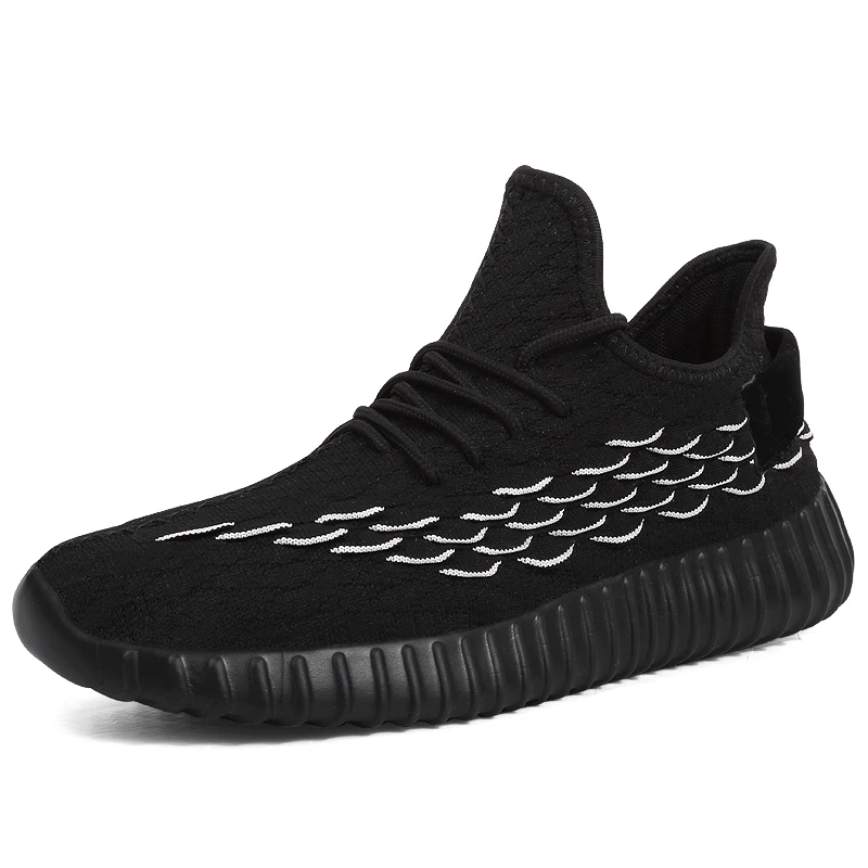 

summer Breathable shoe hombre deporte Fashion for sport casual sapatilhas on sapatos comfortable slip trainers black Shoes mens