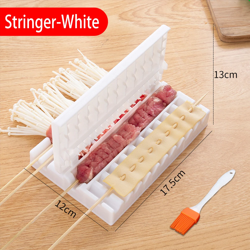 Stringer барбекю шампура для шашлыка коробка производитель машина говядины мясная