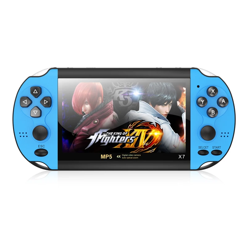 

Игровой плеер X7, 1000 + игр, 4,3 дюйма, 8 ГБ, ЖК-экран, 8 ГБ, встроенный аккумулятор, ретро, портативная игровая консоль для детей, геймпад