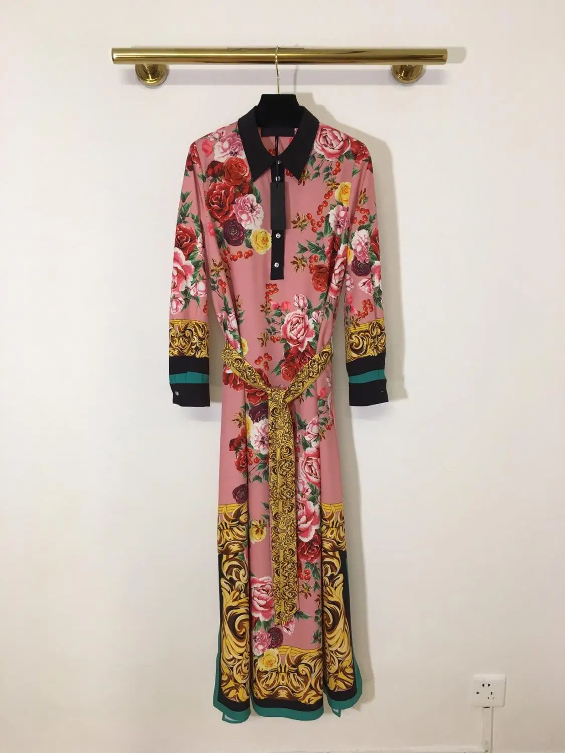 106467 новое красочное печатное 2020 женское платье модные женские платья | Женская