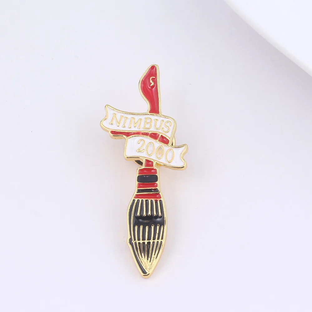 

Classic Movie Jewlery Harry Nimbus 2000 Broomstick Pendant Necklace Gothic Steampunk Accesorries Necklaces For Boy Girls