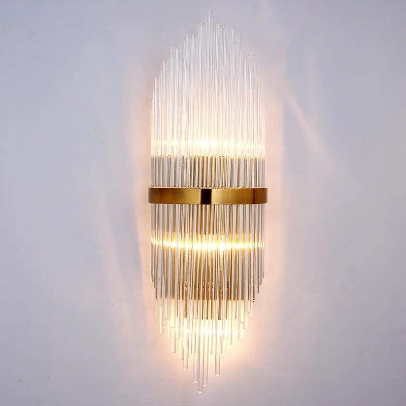 Современная хрустальная настенная лампа хромированная настсветильник ная для