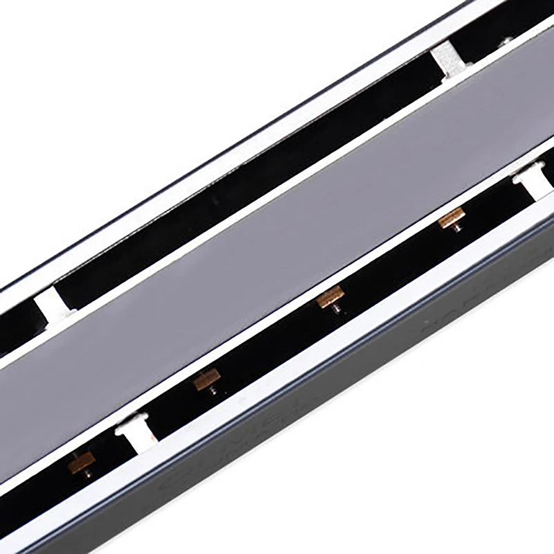 

QIMEI Professional Chromatic Harmonica 16 Hole 64 Tone Key of C Round Mouthpiece Mouth Organ for High-End Performers