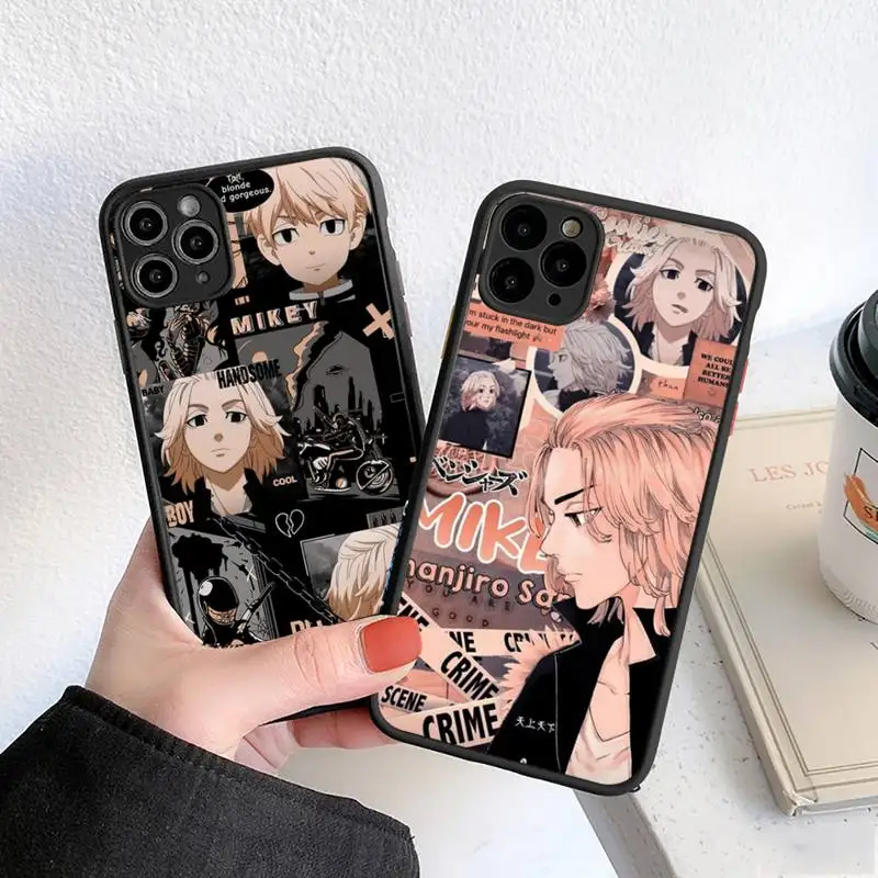 

Tokyo revengers mikey Phone Case For iphone 13 12 11 8 7 plus mini x xs xr pro max matte transparent cover