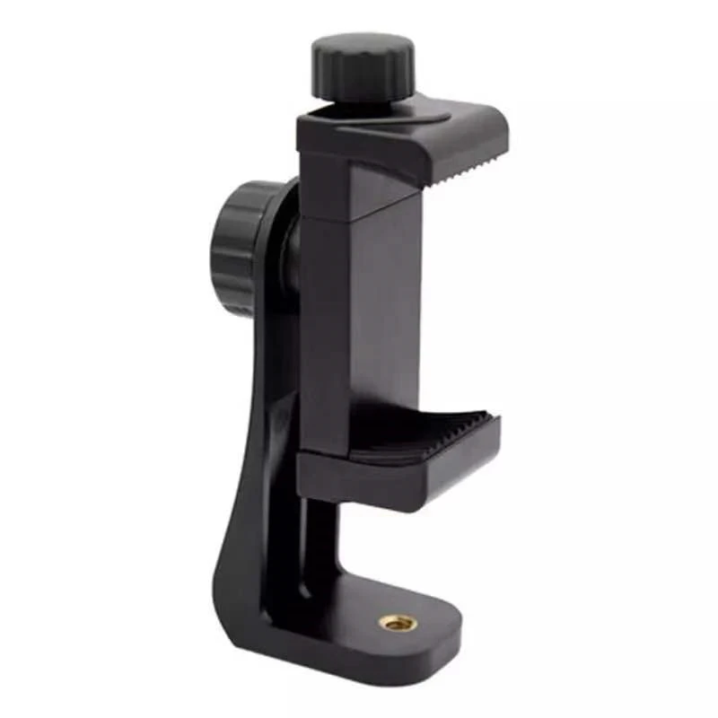 360 Degree Mobile Phone Clip Compatible With All 1/4 Screw Cellphone Holder Professtional Tripod Mount Adapter