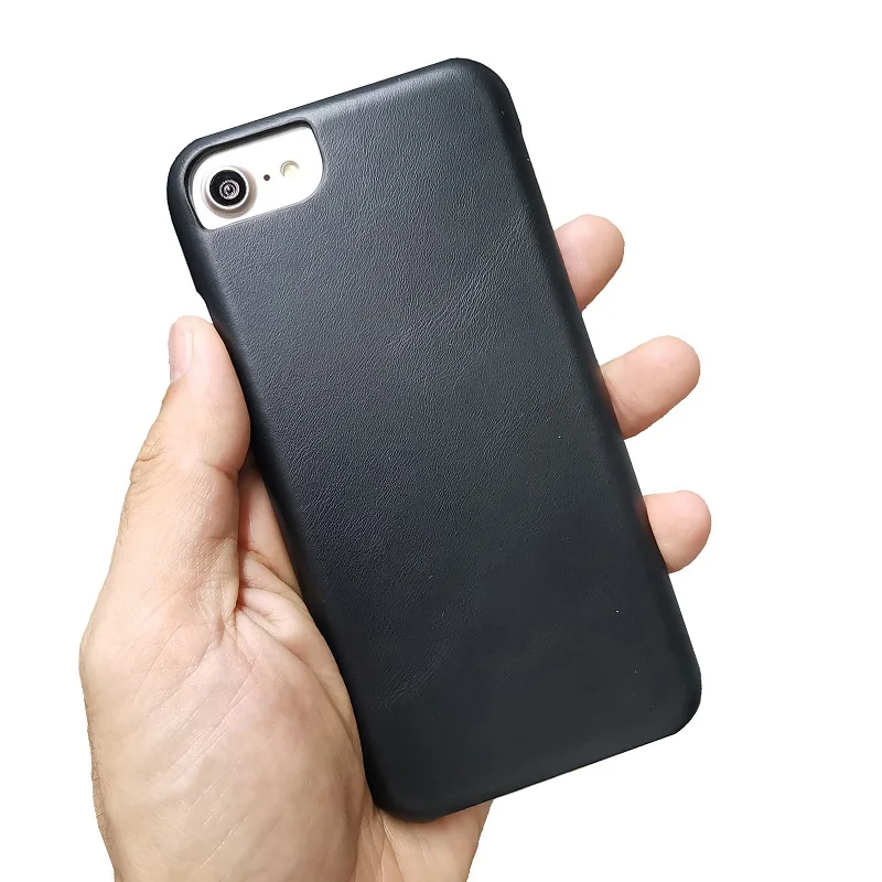 Solque из натуральной кожи матовый чехол для iPhone 7 8 6 6S Plus 7Plus 8Plus SE2 телефон роскошный