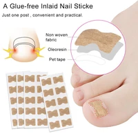 50pcs ingrown toe nail correction sticker paronychia foot pedicure corrector