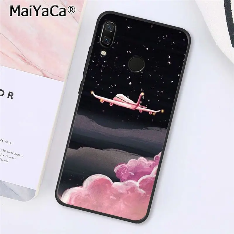 A11 MaiYaCa Любовь Путешествия розовый бумажный самолет чехол для телефона Xiaomi Redmi4X 6A S2 Go Redmi 5 5Plus Note4 Note5 7 Note6Pro - Цвет: A11