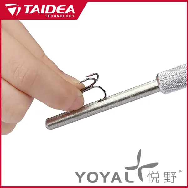 TAIDEA 3 в 1 Открытый Высокое качество Профессиональный Ножи точилка ручка diamond рыболовный крючок, точилка многофункциональный инструмент T0905D H3