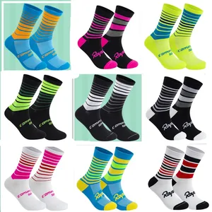 Носки мужские велосипедные компрессионные, спортивные износостойкие носки для езды на открытом воздухе, шоссейные