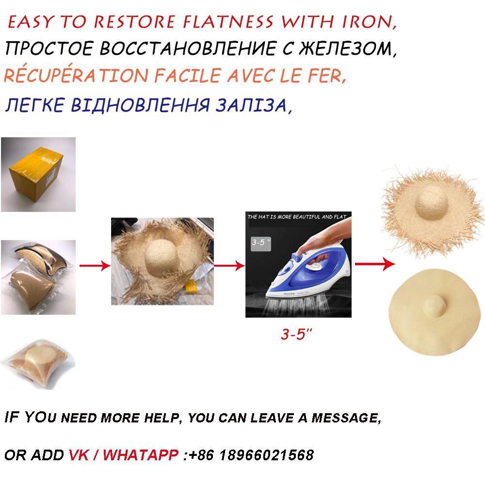 

New Popular Long Ribbon Raffia Beach Hast for Women Windshield Decoration Summer Straw Hat Wholesale Dropshipping