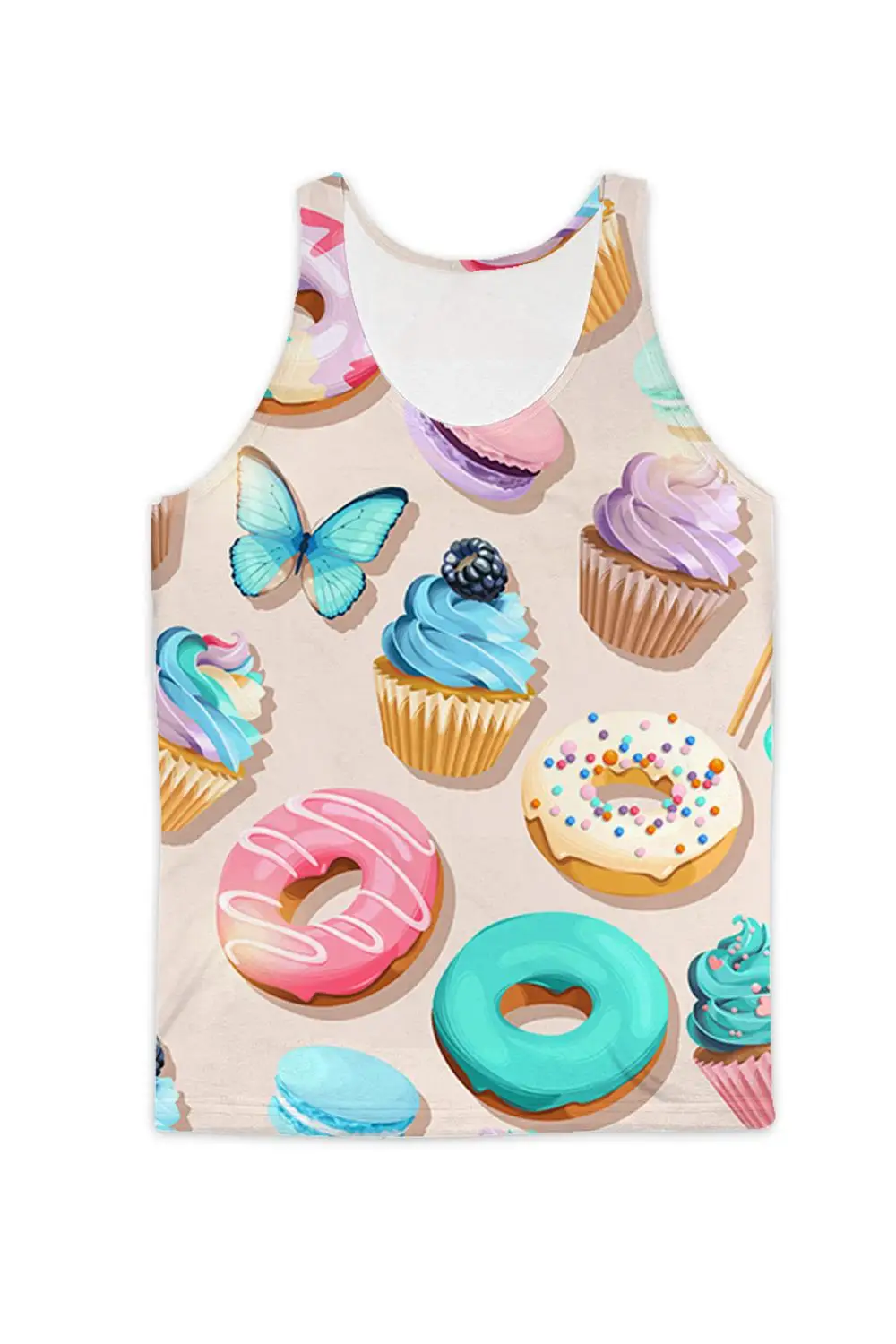 

Real USA American Size Miss Sweet sublimation printing breathable Tank tops plus size 3XL 4XL 5XL 6XL