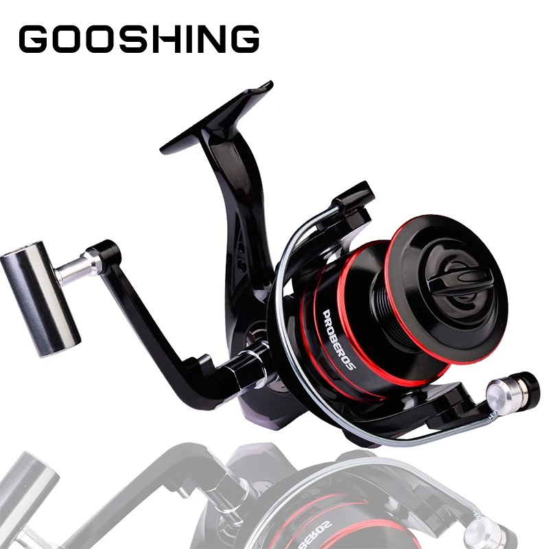 

GOOSHING Fishing Reel 500-7000 Series All Metal Spool Spinning Reel 5.2:1 8KG Max Drag High Speed Salt/Freshwater Reel Pesca