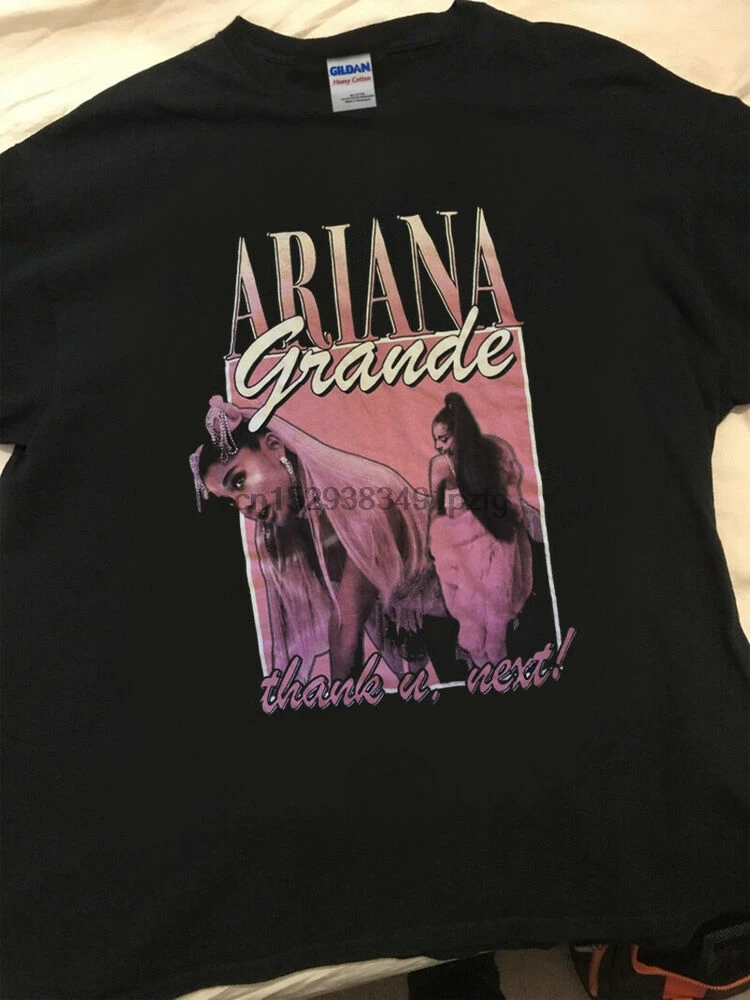 Футболка Ariana Grande Sweetener World Tour Merch 2019 спасибо следующий размер большой