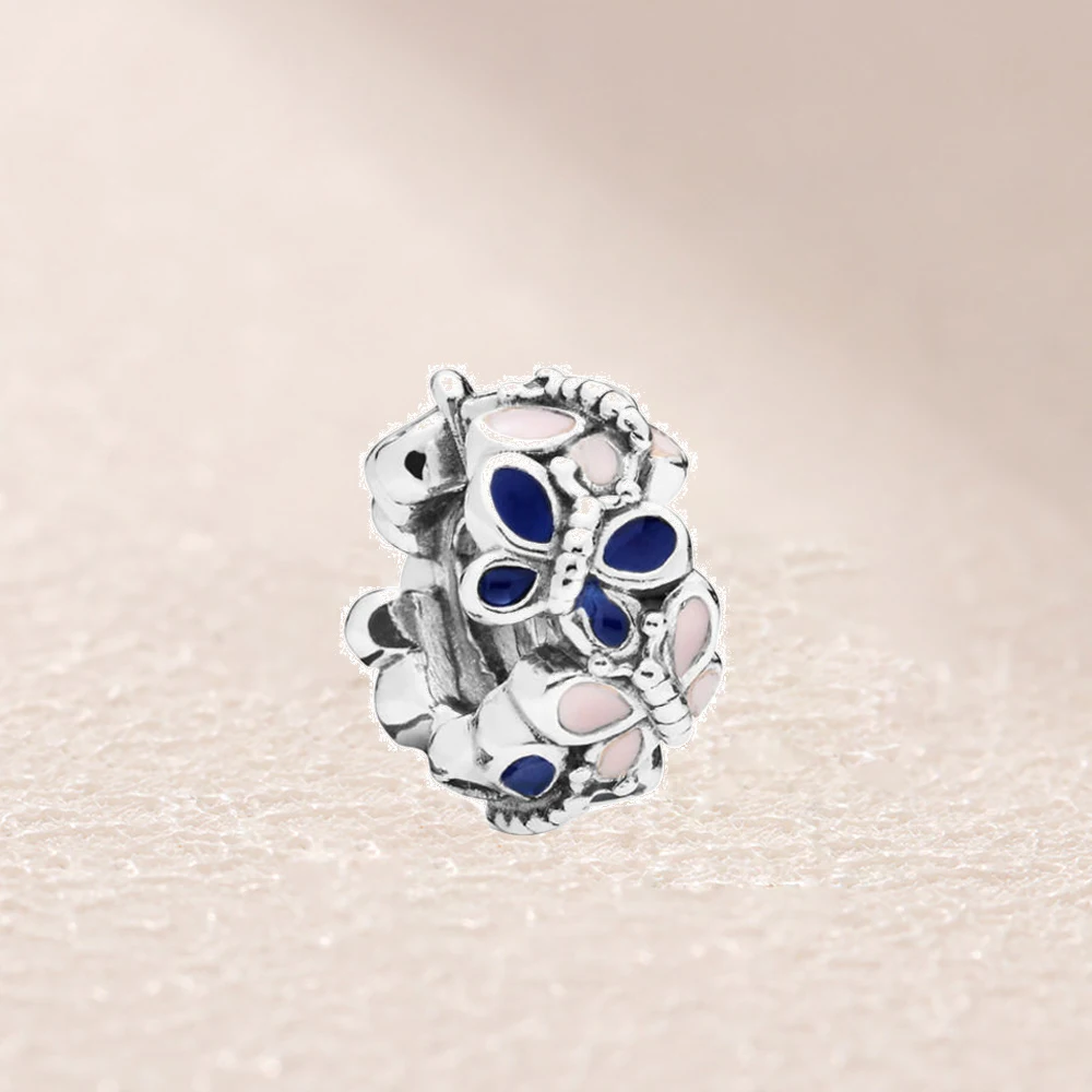 

797870ENMX Butterfly Arrangement Spacer Charm