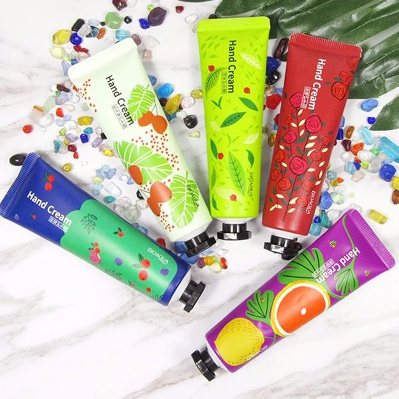 BIOAQUA 5 шт./лот растительный экстракт аромат крем для рук увлажняющий питательный