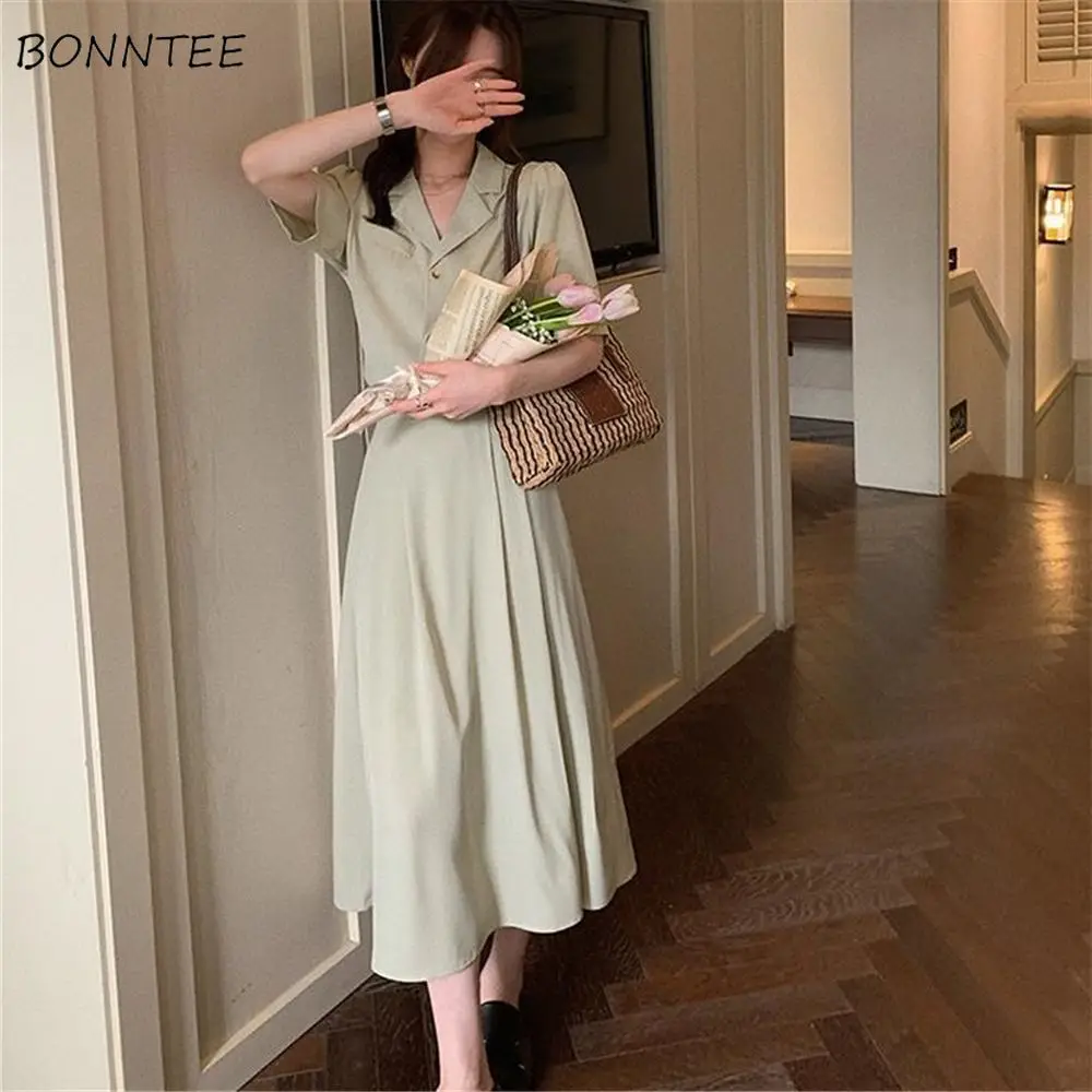 

Sets Women Fashion Summer Cozy Solid New Loose Breathable Elegant All-match Korean Style Leisure Simple Vintage Female 2 Pieces