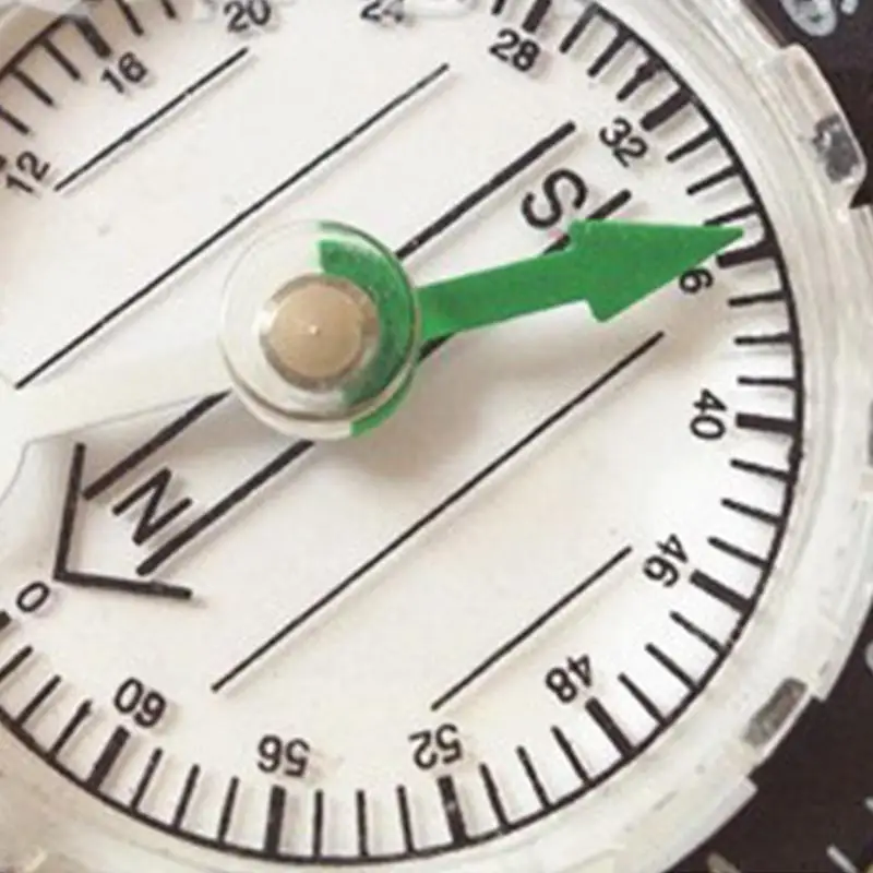 

Multifunctional Outdoor Equipment Portable Compass Map Scale Ruler for Hiking Camping Much Stock
