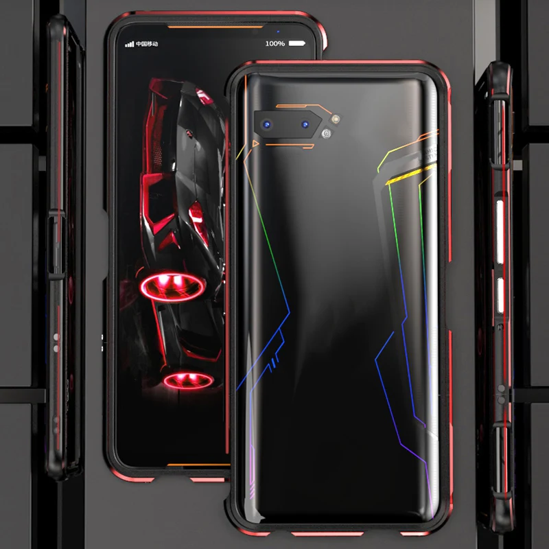 Металлический корпус для ASUS ROG 2 ROG2, металлический каркас для телефона, edge, чехол, чехол ZS660KL, чехол для ASUS ROGPhone2 ZS660KL