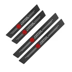 Автомобильный Стайлинг, 4 шт., наклейка из углеродного волокна на порог двери, наклейки для Морриса гаражей 3 5 6 7 GT GS Hector HS MG3 MG5 MG6 MG7 ZS ZX