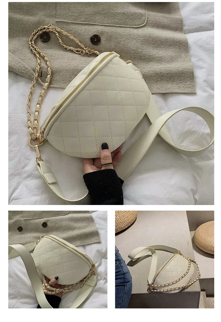 LADSOUL новая дикая сумка-мессенджер на цепочке Lingge женская сумка на пояс Модная многофункциональная нагрудная сумка с карманом высокое качество сумка на пояс