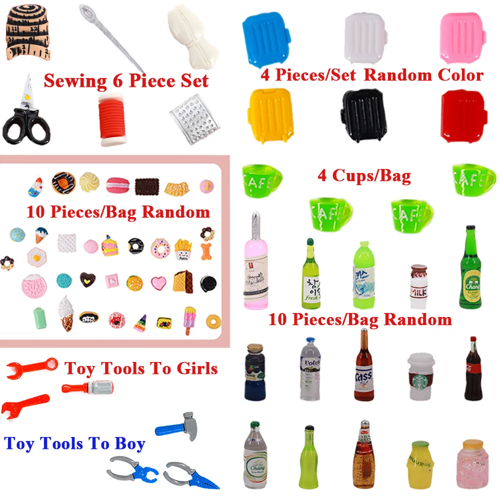 

1/12 1/6 Кукольный дом аксессуары-головоломки DIY для рабочего стола из исинской глины для украшения десертные чашки бутылка вина ролевая игра у...