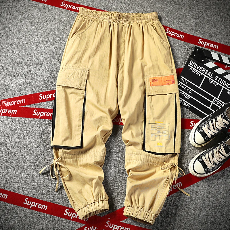 

Men's sweatpants men 2020 trend ArmyGreen Winte streetwear trousers casual sport trousers Overalls