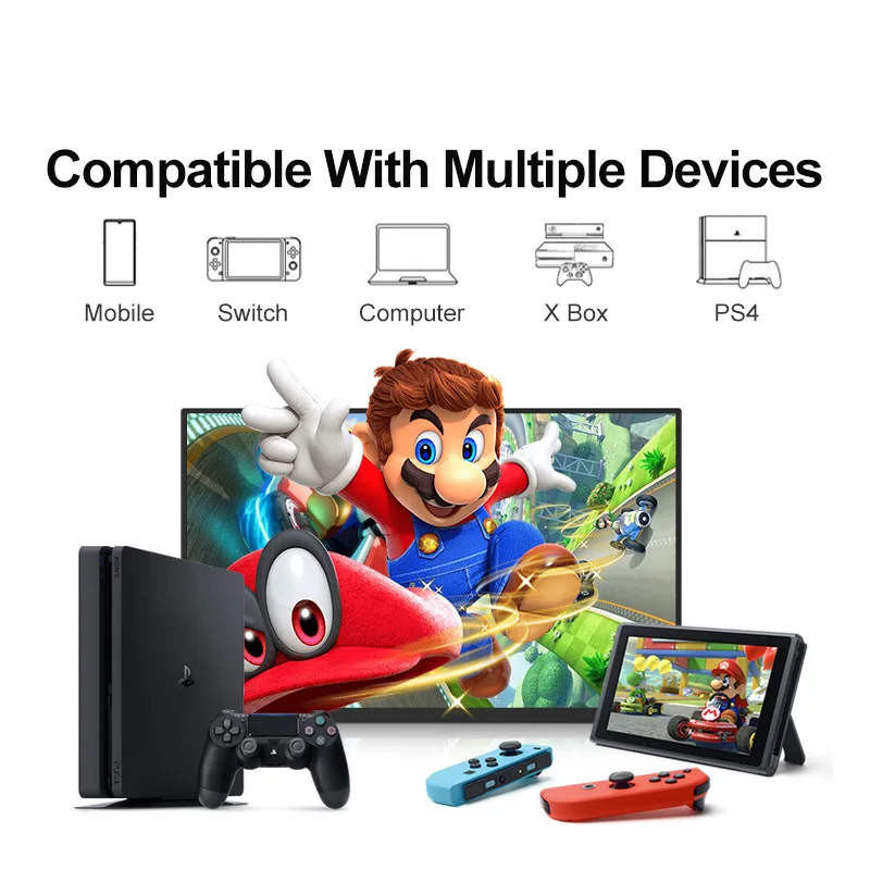 Портативные Мониторы MAIBENBEN 16 дюймов 60 Гц Full HD Встроенные колонки HDMI Type-C игровой
