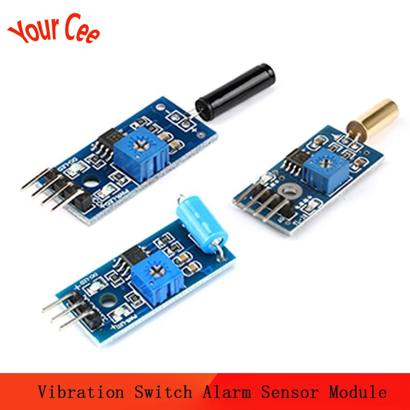 Модуль движения SW420 вибропереключатель модуль датчика сигнализации наклон для