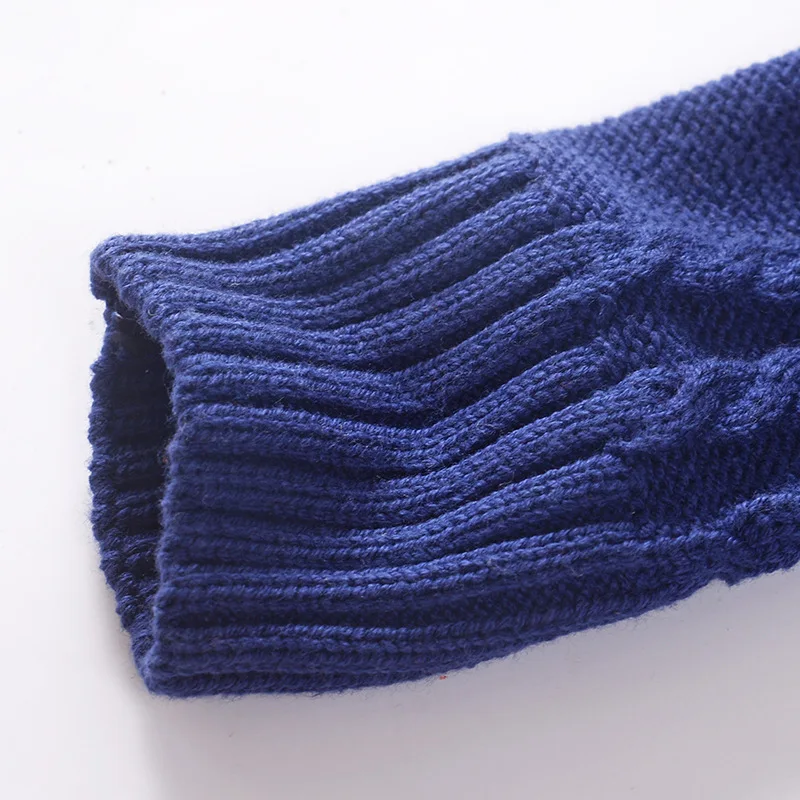 Детская одежда теплые хлопковые пуловеры для маленьких мальчиков свитера с