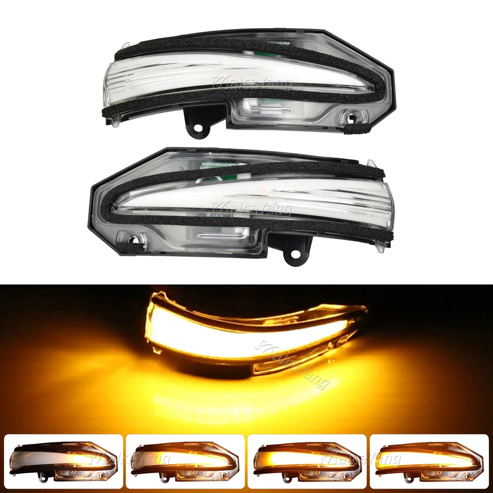 

For Toyota Noah R80 RAV4 XA40 2013-2018 Highlander XU50 4Runner LED Turn Side Wing Rearview Mirror Indicator Sequential Blinker