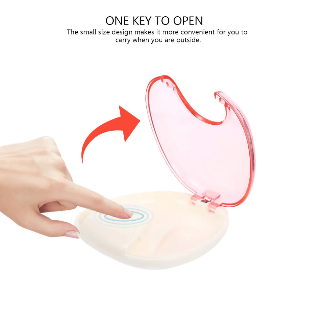 

3pcs Retainer Cases Tooth Retainer Boxes Storage Boxes Orthodontic Cases