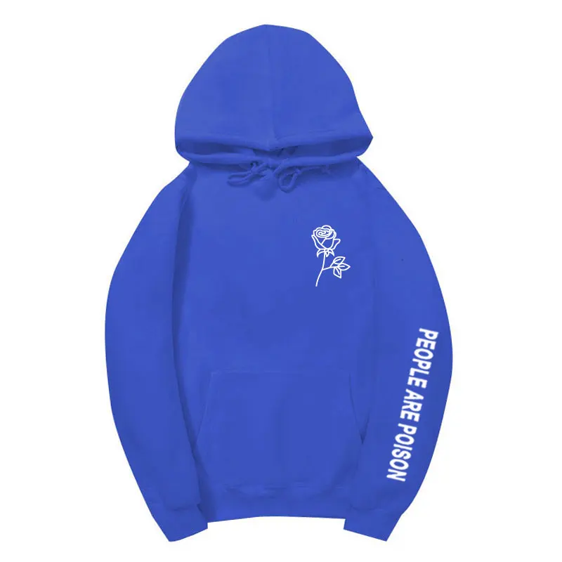 Blue MS0246 Модная уличная толстовка с капюшоном, Толстовка для мужчин и женщин, забавные толстовки с принтом розы, пуловер, несколько стилей, толстовка с капюшоном - Цвет: Blue MS0246