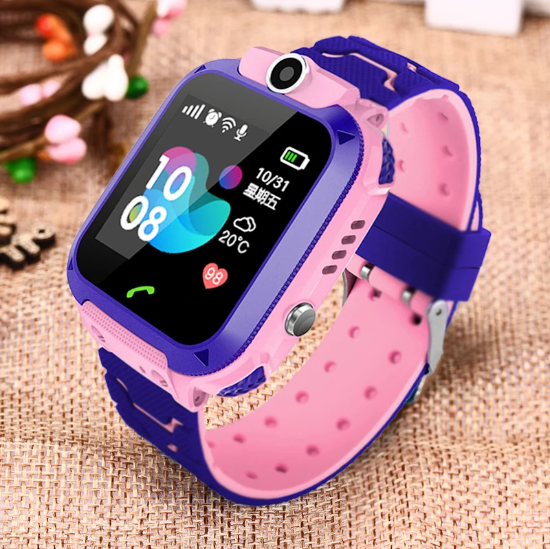2019 Новый smart watch фунтов Детские умные часы детские для детей SOS вызова
