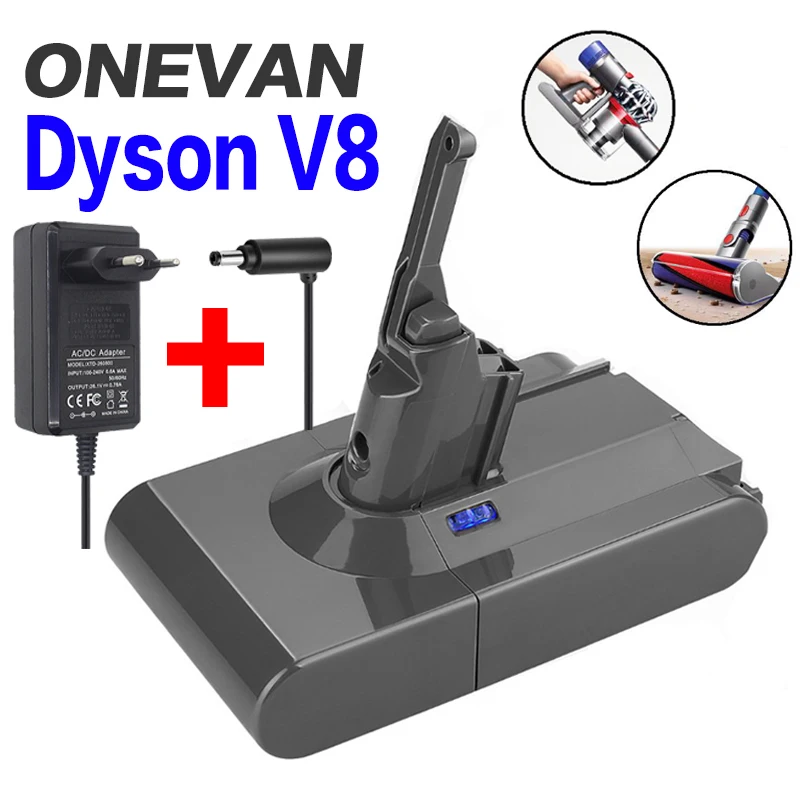 9800 мАч 21 6 в батарея для Dyson V8 абсолютный/пушистый/животное/литий ионный Пылесос