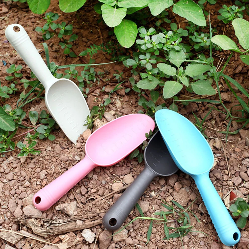 2 шт. пляжный цветочный горшок толстая лопата совок гладкая домашняя длинная