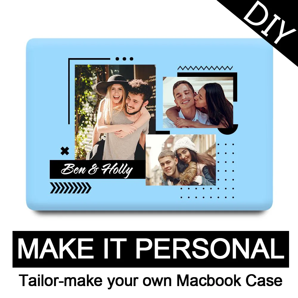 Custom Photo Case【MAKE IT PERSONAL】 Tailor-make your own 3D Print DIY Cover Case FOR Macbook Air Pro 11 12 13 15 16 inch