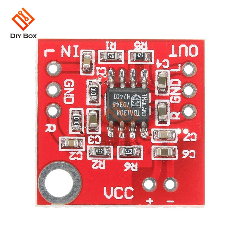 Мини TDA1308 наушники Мощность модуль усилителя аудио предусилитель 3V 6V класс A B