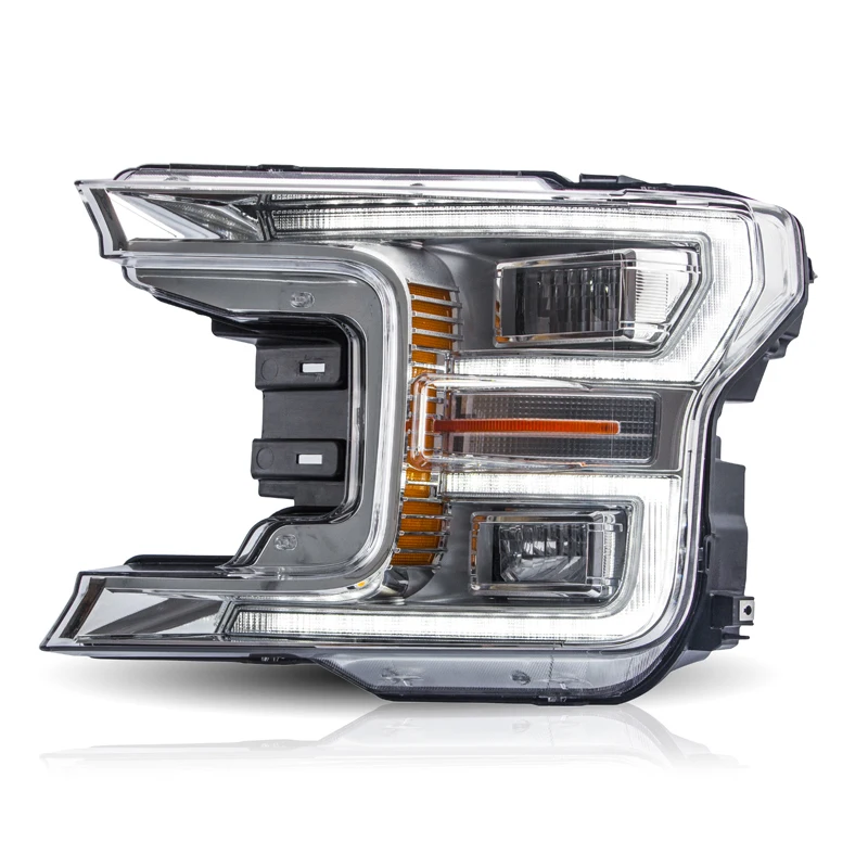 Фабрика Полный светодиодный подходит для F150 2018 2019 головной светильник в сборе