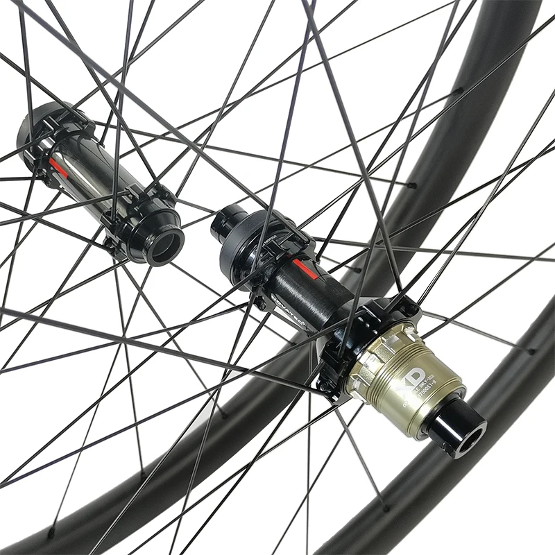 29er MTB XC 30mm gravel carbon BOOST wheels deep clincher tubeless Pillar 1420 spoke Novatec D411CB D412CB Boost Wheelset | Спорт и