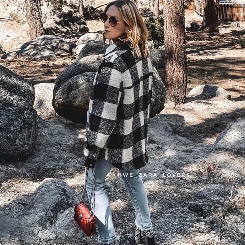 Винтажные стильные карманы негабаритных искусственная кожа Однотонная куртка