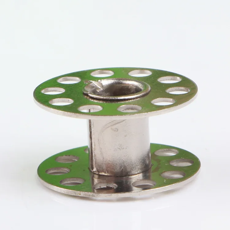 10 шт. металлические вращающиеся катушки Шпулька инструмент для ремесленного пошива для швейной машины швейные нитки пустые шпульки домашние Швейные аксессуары